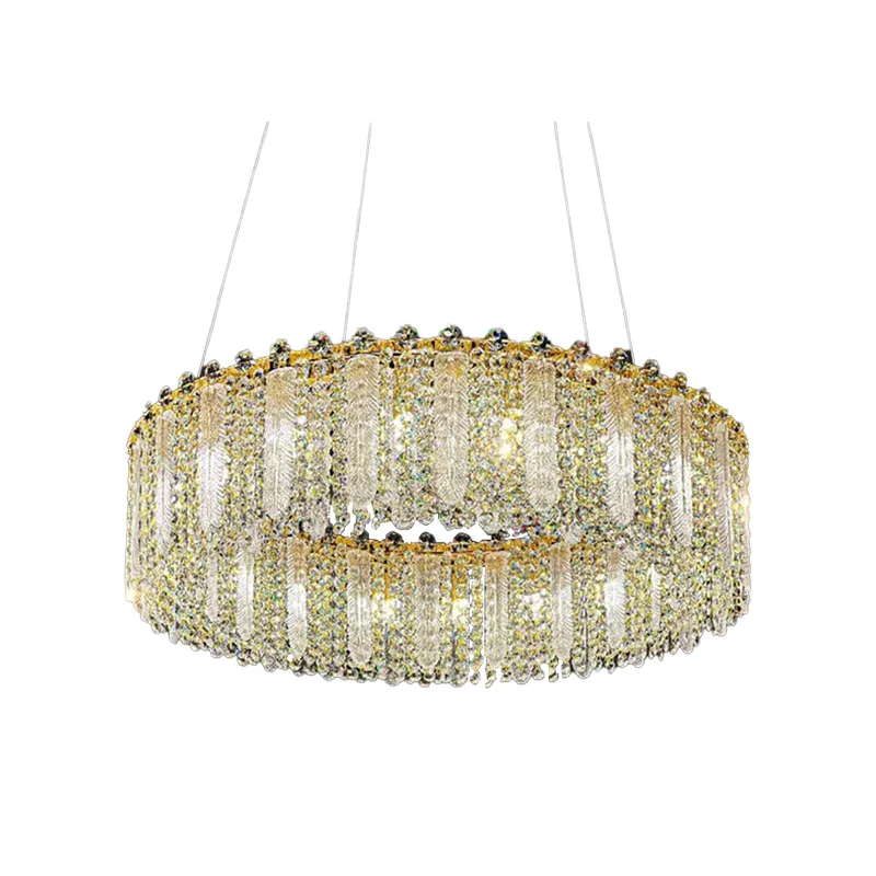 Crystal 2024 New Pendant Lights Luxury Modern Clear Hanging Lamp Gold G9 Lampara Living Room Decorations Chandelier Lighting
Crystal 2024 New Pendant Lights Luxury Modern Clear Hanging Lamp Gold G9 Lampara Living Room Decorations Chandelier Lighting