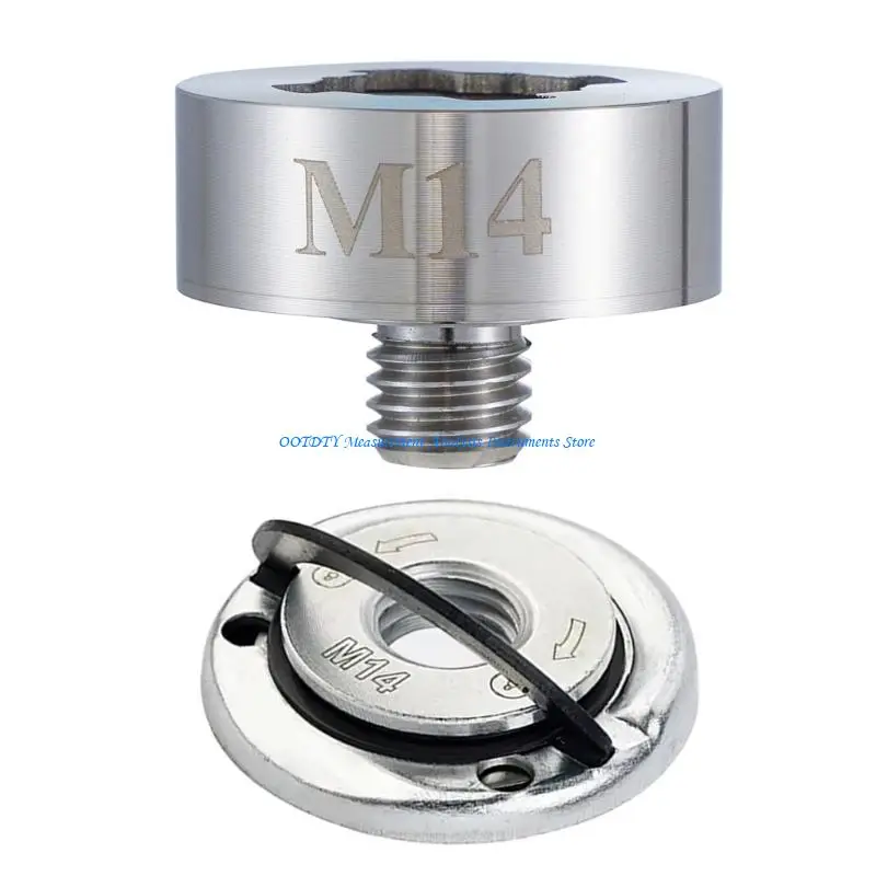 367D Professional M14 Grinding Tool Adapter with Flange Nut for X Lock Angles Grinder
367D Professional M14 Grinding Tool Adapter with Flange Nut for X Lock Angles Grinder