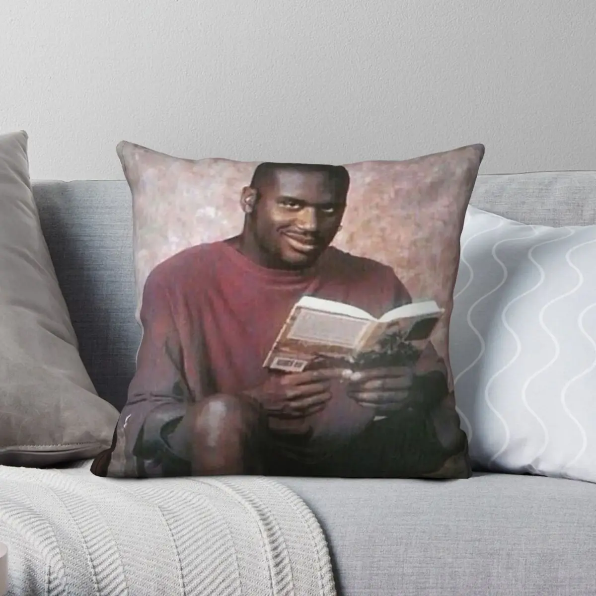 Shaq Reading Meme Square Pillowcase Polyester Linen Velvet Printed Zip Decorative Throw Pillow Case Home Cushion Cover
Shaq Reading Meme Square Pillowcase Polyester Linen Velvet Printed Zip Decorative Throw Pillow Case Home Cushion Cover