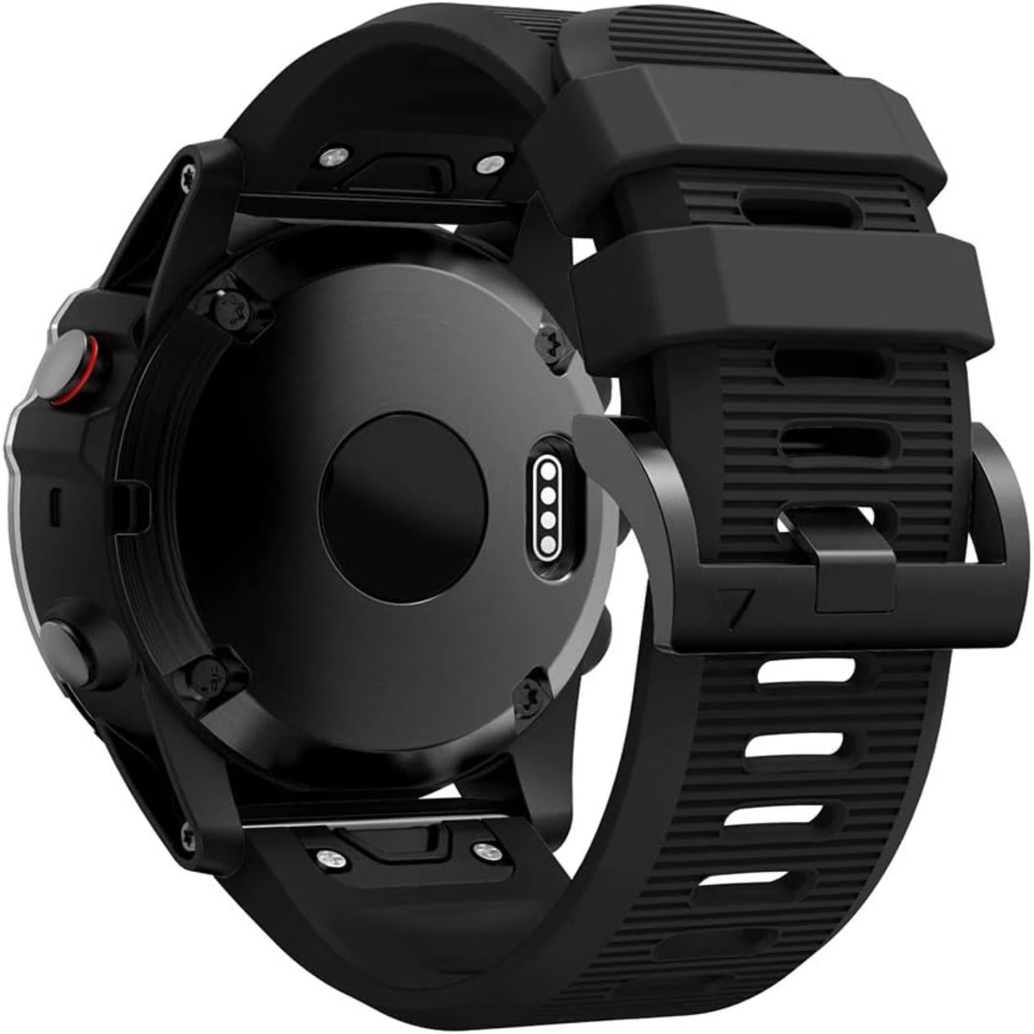 fortable and durable 26mm silicone sport wristband for Quatix 7X Solar, Tactix 7 Pro, Enduro, Bravo, Charlie, and 6X Solar watch
fortable and durable 26mm silicone sport wristband for Quatix 7X Solar, Tactix 7 Pro, Enduro, Bravo, Charlie, and 6X Solar watch