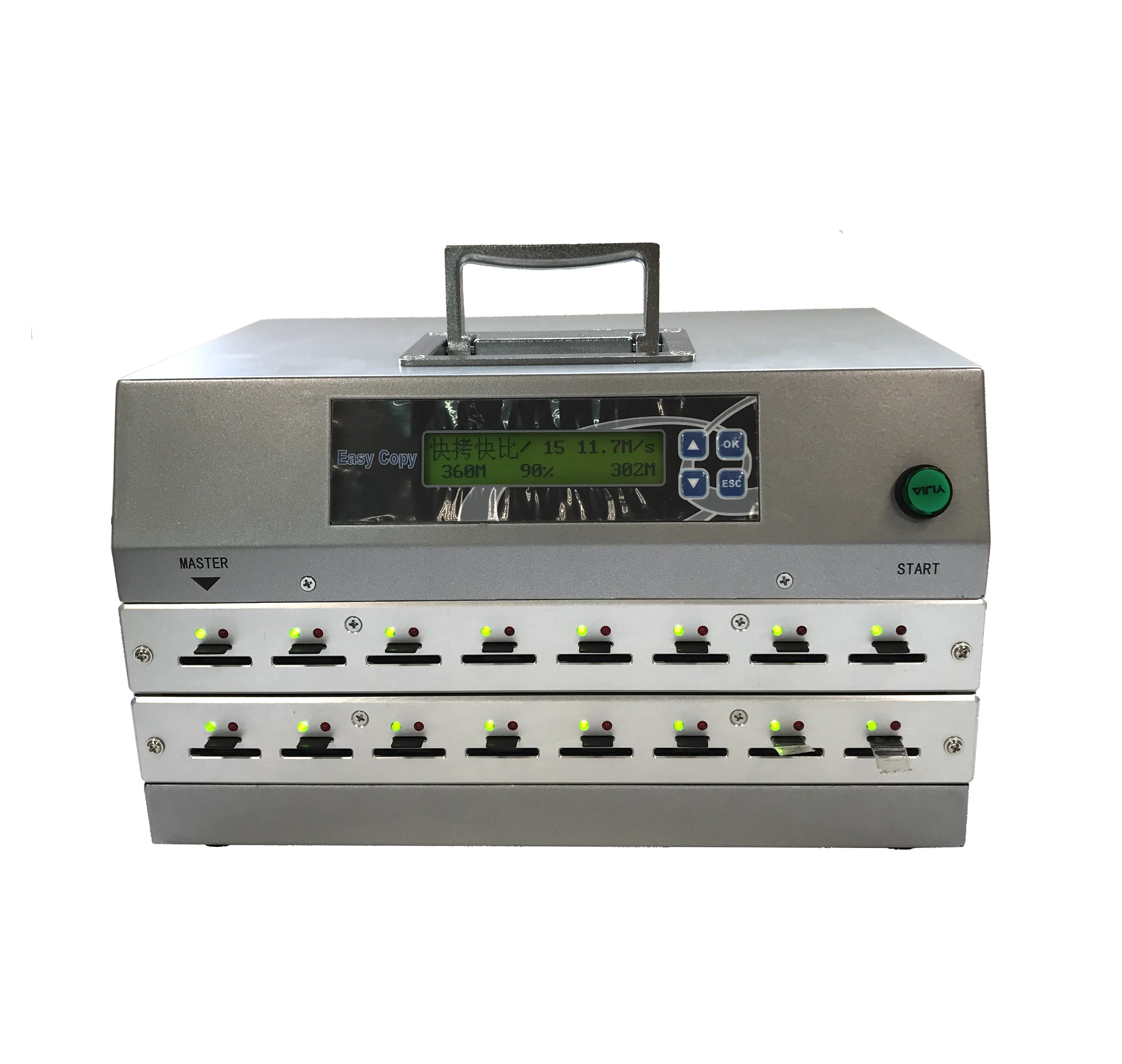 1 и 15-портовый дубликатор карт TF, копировальное устройство для SD-карты с корпусом HDD 
1 и 15-портовый дубликатор карт TF, копировальное устройство для SD-карты с корпусом HDD