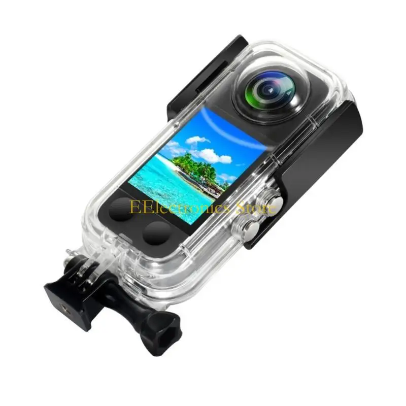B03C Diving Case Shell For Insta360 Aciton Camera Seamless Cover 40M Waterproof
B03C Diving Case Shell For Insta360 Aciton Camera Seamless Cover 40M Waterproof