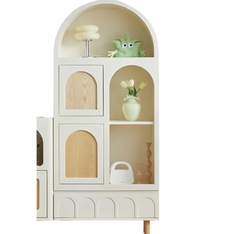 American solid wood bookcase light luxury children's floor small bookshelf decorative wine cabinet Nordic decorative cabinet
American solid wood bookcase light luxury children's floor small bookshelf decorative wine cabinet Nordic decorative cabinet