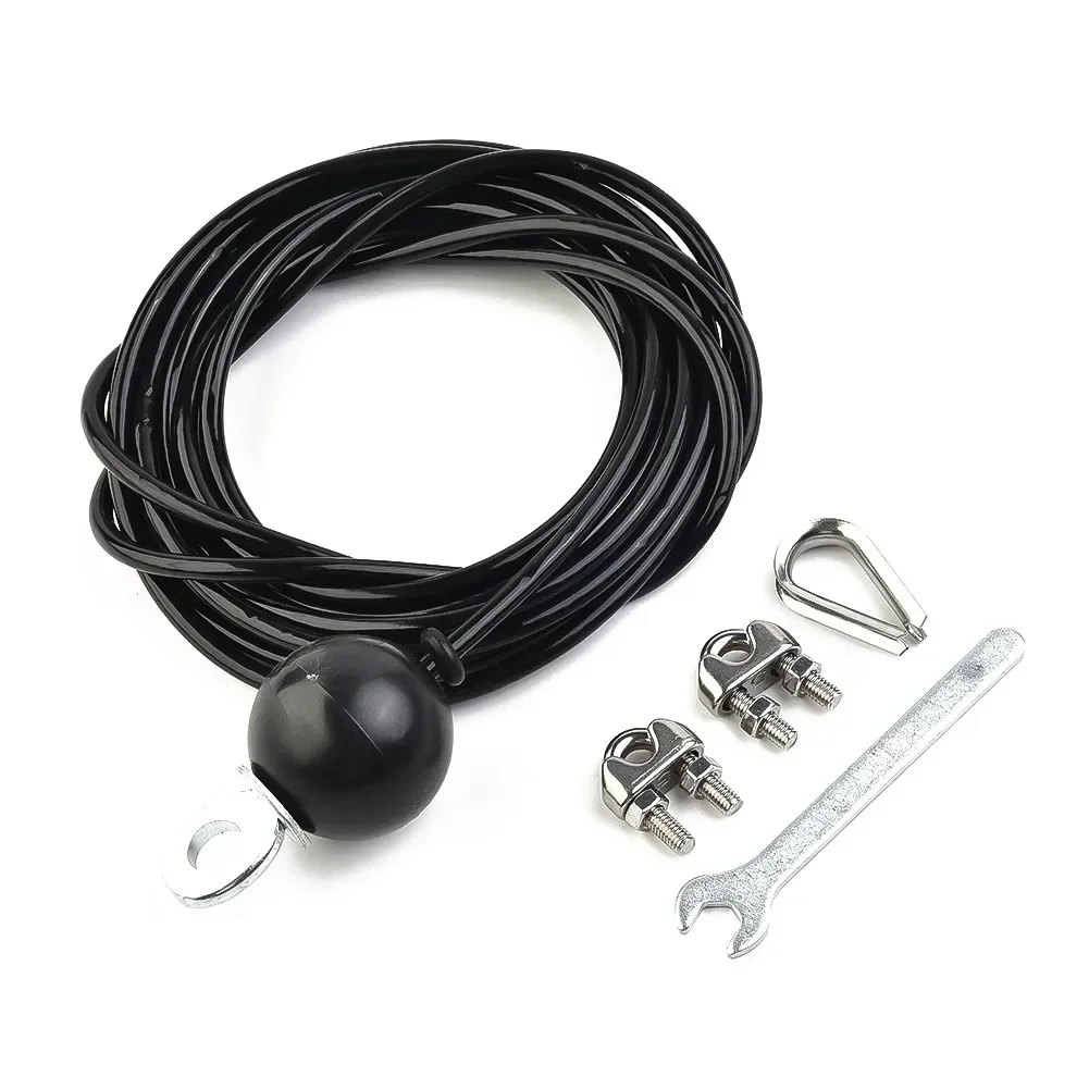 High Quality Practical Gym Steel Wire Rope DIY Cable DIY Cable Repair Kit Tool Black Coated Multi Gym Cable Cross 100kg
High Quality Practical Gym Steel Wire Rope DIY Cable DIY Cable Repair Kit Tool Black Coated Multi Gym Cable Cross 100kg