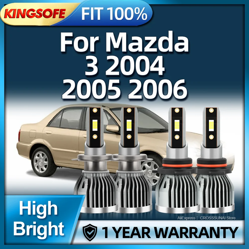 2/4Pcs 180W LED Headlights High Power 12V H7 9005 Car Lamp 3570 CSP Chip Light Bulbs with Fan For Mazda 3 2004 2005 2006
2/4Pcs 180W LED Headlights High Power 12V H7 9005 Car Lamp 3570 CSP Chip Light Bulbs with Fan For Mazda 3 2004 2005 2006