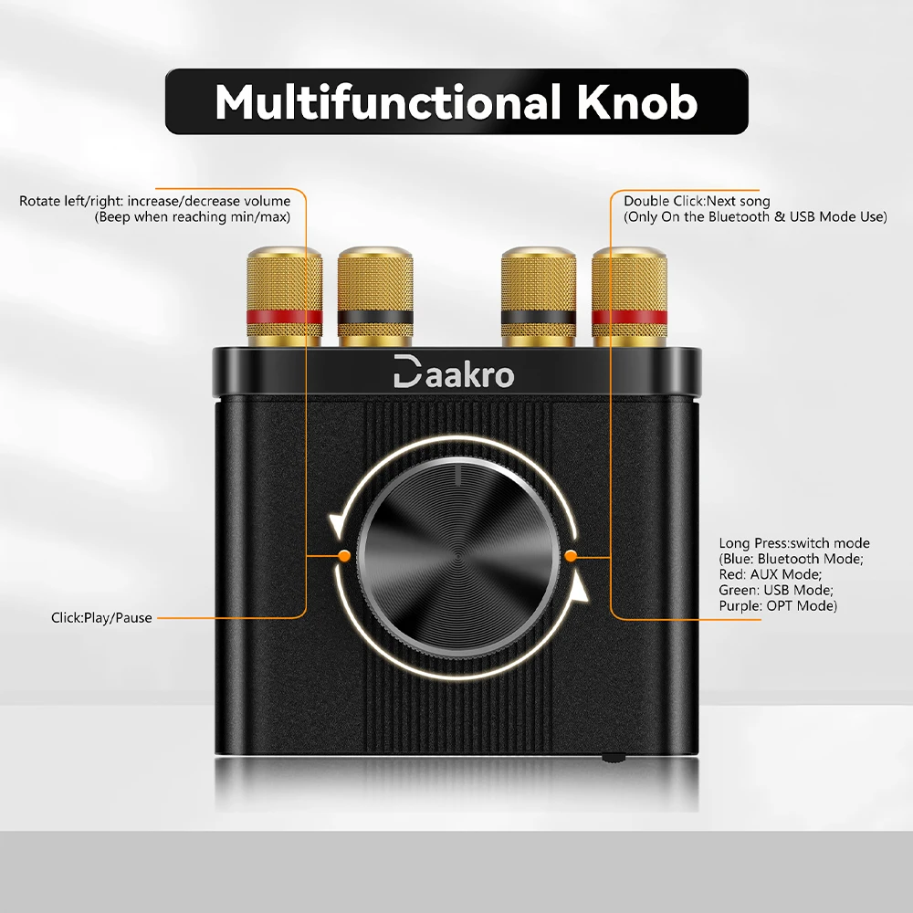 Мини Bluetooth 5,0 TPA3116 цифровой усилитель Hi-Fi стерео аудио приемник усилитель мощности 50 Вт + 50 Вт автомобильные усилители звука
Мини Bluetooth 5,0 TPA3116 цифровой усилитель Hi-Fi стерео аудио приемник усилитель мощности 50 Вт + 50 Вт автомобильные усилители звука