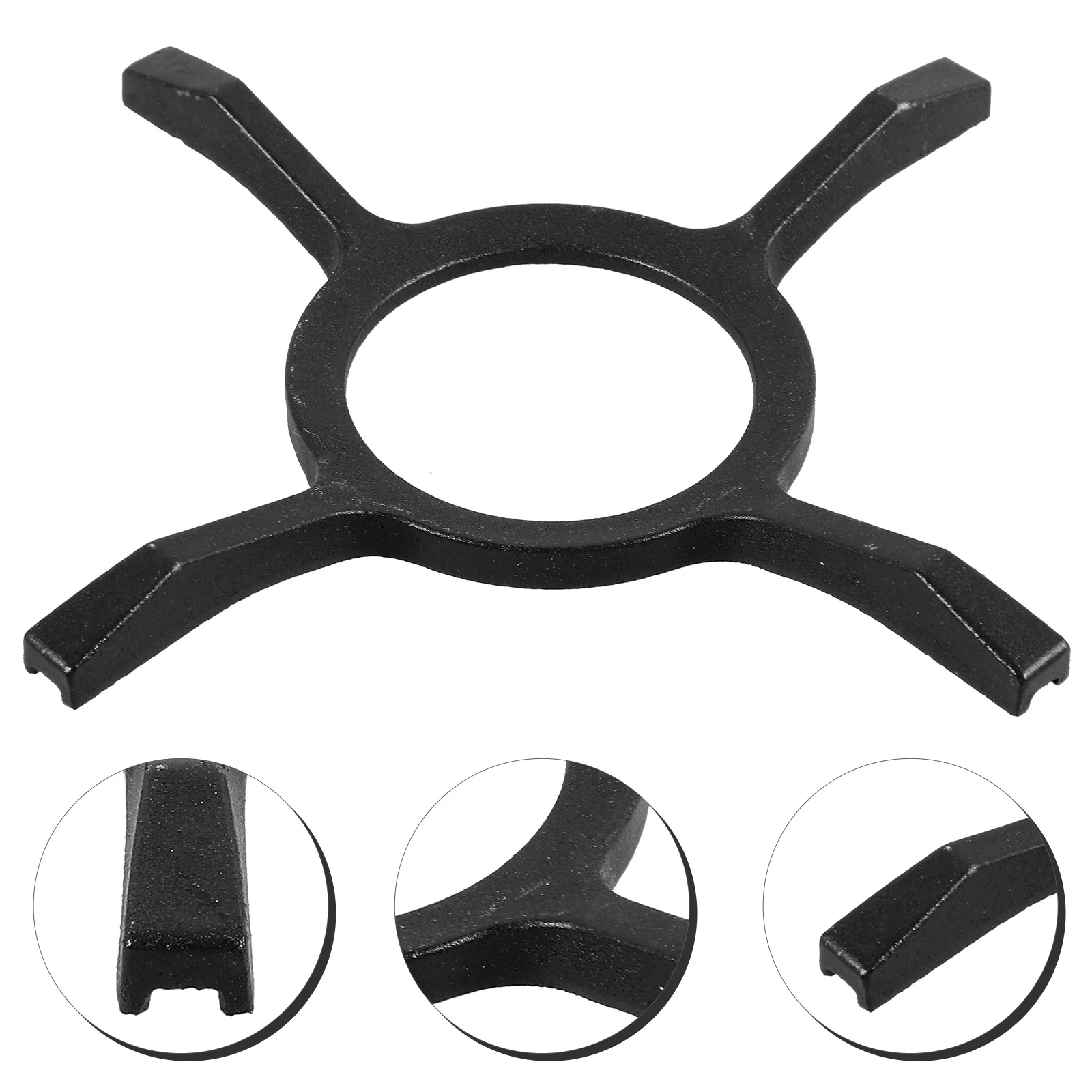 Heavy Duty Gas Stove Pot Holder Iron Anti-Slip Wok Support Bracket Kitchen Stove Rack Cooktop Iron Rack for Pot
Heavy Duty Gas Stove Pot Holder Iron Anti-Slip Wok Support Bracket Kitchen Stove Rack Cooktop Iron Rack for Pot