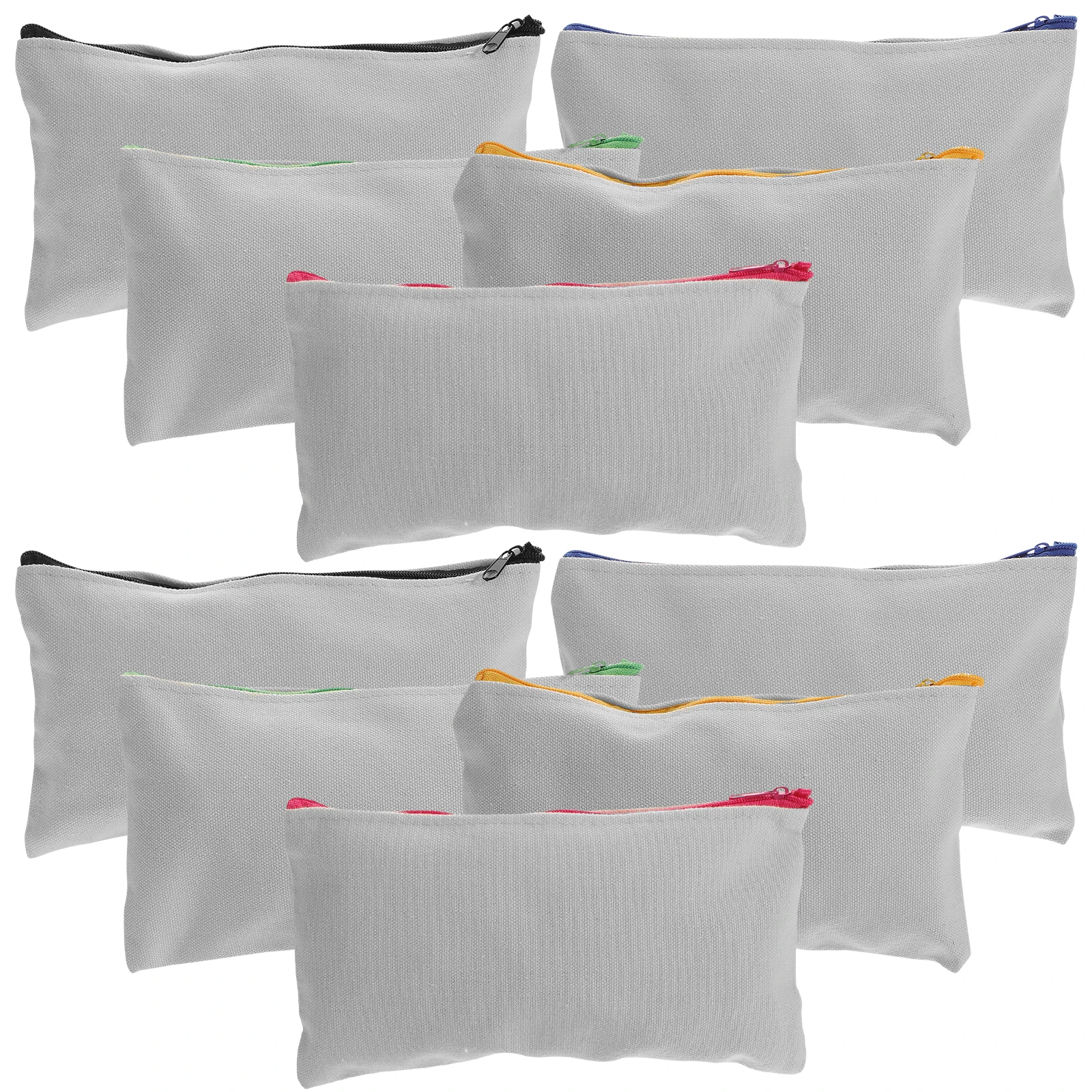 15pcs Zipper Pouches 12cmx21cm Beige DIY Graffiti Heat Sublimation Cosmetics Storage Bag Transfer Pencil Bags Storage Travel 
15pcs Zipper Pouches 12cmx21cm Beige DIY Graffiti Heat Sublimation Cosmetics Storage Bag Transfer Pencil Bags Storage Travel