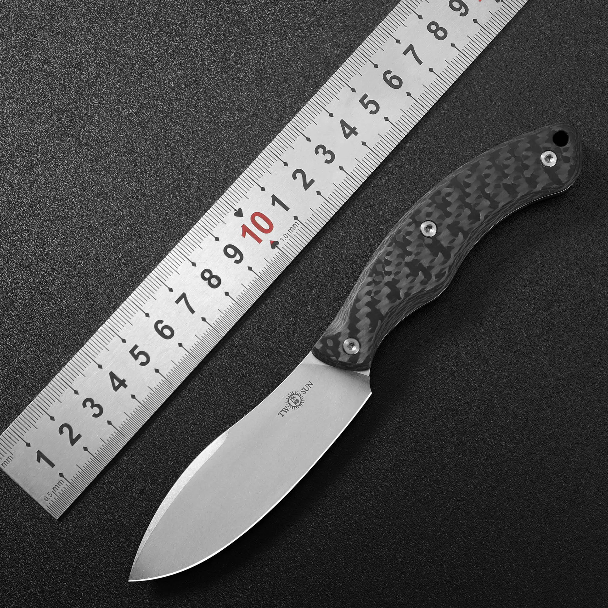 TWOSUN TS558 Фиксированный нож M390 с атласным лезвием, нож-футляр Kydex, используемый мужской нож для кемпинга, охоты, EDC, многофункциональные инструменты
TWOSUN TS558 Фиксированный нож M390 с атласным лезвием, нож-футляр Kydex, используемый мужской нож для кемпинга, охоты, EDC, многофункциональные инструменты