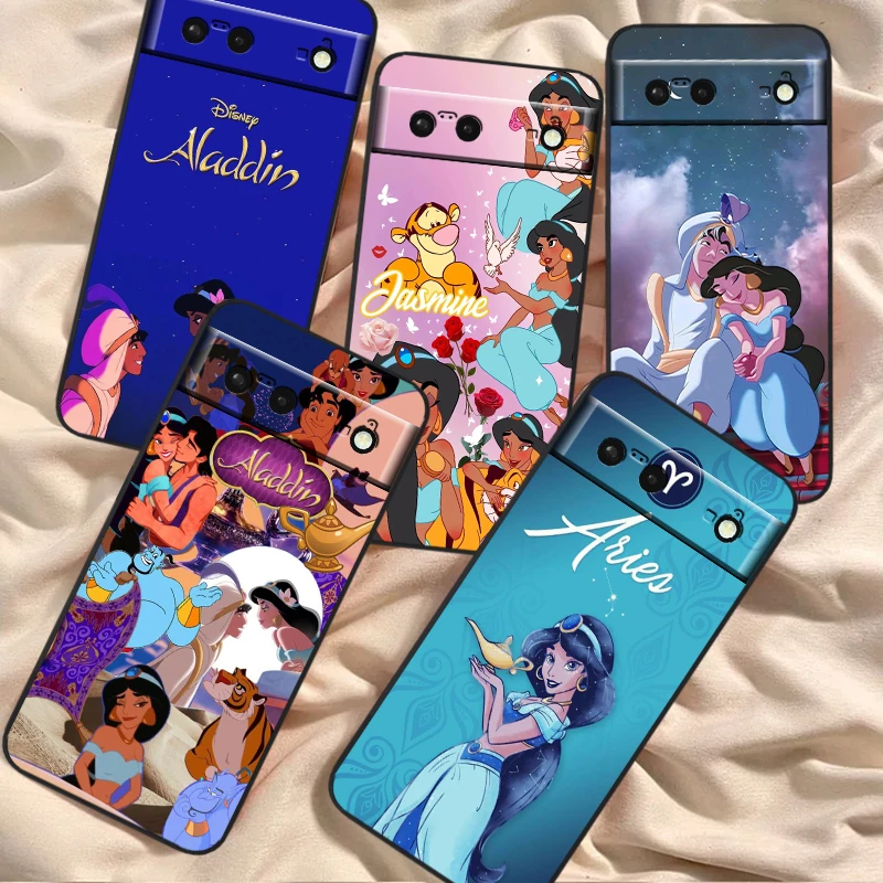 Disney Luxury Princess Jasmine For Google Pixel 8 7A 7 6A 6 5A 5 4 4A XL 5G Black Silicon Shockproof Shell TPU Phone Case
Disney Luxury Princess Jasmine For Google Pixel 8 7A 7 6A 6 5A 5 4 4A XL 5G Black Silicon Shockproof Shell TPU Phone Case