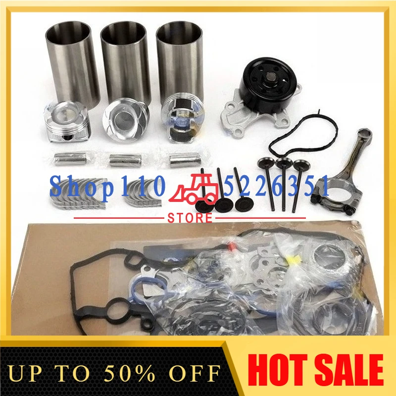 1KR Water Pump Overhaul Rebuild Kit For Forklift Piston Rings Cylinder Liner Connecting Rod Full Gasket Set Engine Parts
1KR Water Pump Overhaul Rebuild Kit For Forklift Piston Rings Cylinder Liner Connecting Rod Full Gasket Set Engine Parts