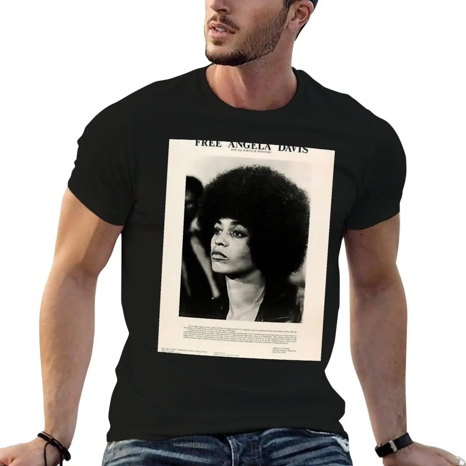 Free Angela Davis T-Shirt mens graphic t shirts cotton t shirts man 100% anime t shirts for man T-shirt
Free Angela Davis T-Shirt mens graphic t shirts cotton t shirts man 100% anime t shirts for man T-shirt