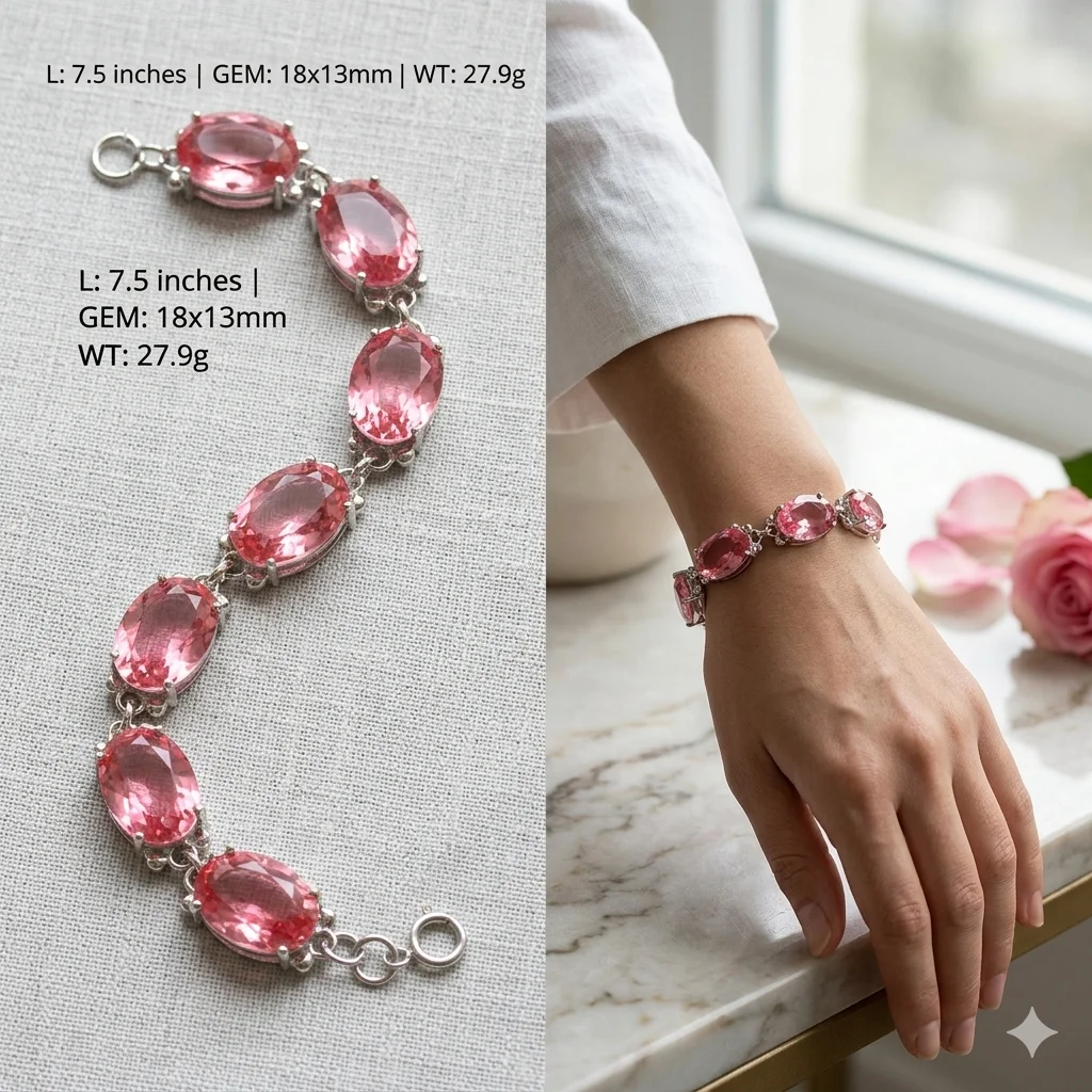 24x13mm Big Gemstone 27.9g Orange Spessartine Garnet Violet Tanzanite Swiss Blue Topaz Women Dating Silver Bracelet 6.5-7.5"
24x13mm Big Gemstone 27.9g Orange Spessartine Garnet Violet Tanzanite Swiss Blue Topaz Women Dating Silver Bracelet 6.5-7.5"