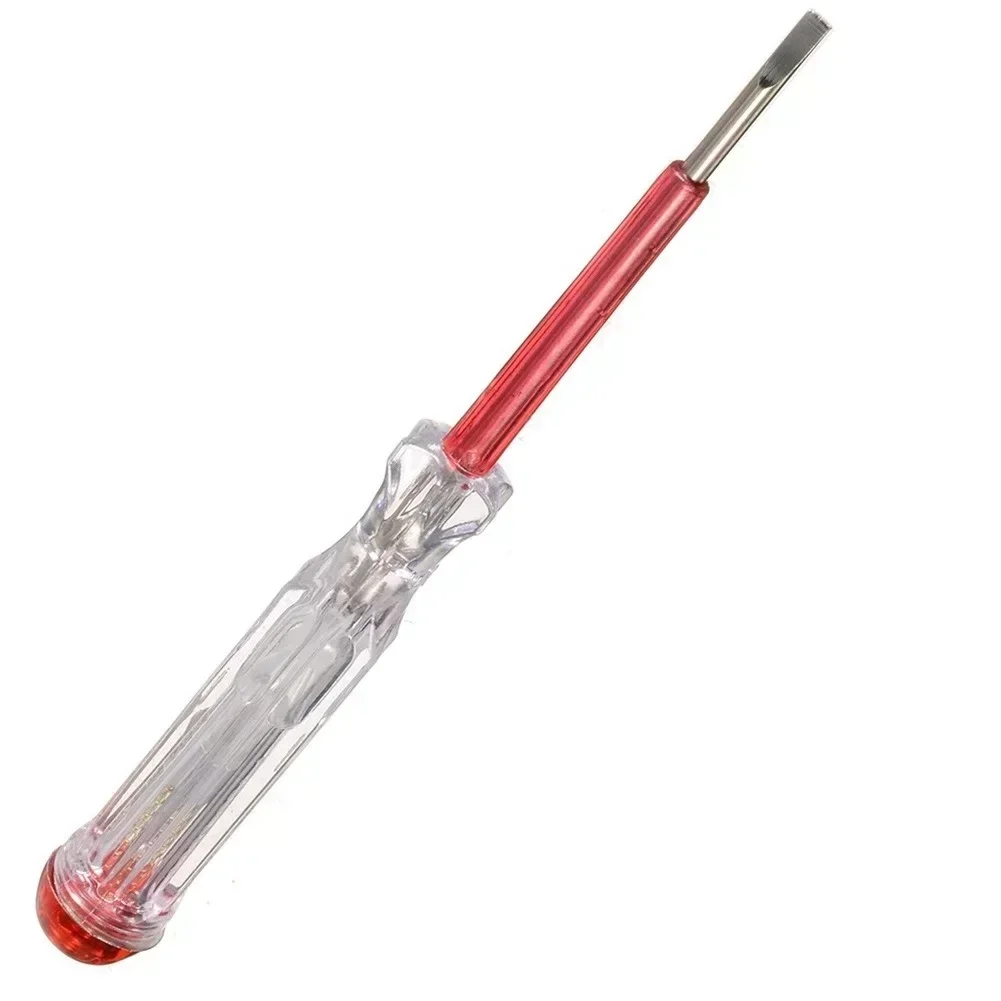 None Screwdriver Electrical Tester 130*10mm Current Measurement Easy To Use Fully Insulated Voltage Tester Pen
None Screwdriver Electrical Tester 130*10mm Current Measurement Easy To Use Fully Insulated Voltage Tester Pen