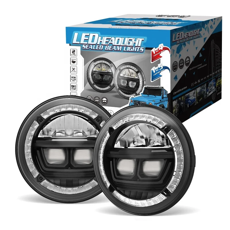 Wholesale Turn Signals Light Front Driving Light Drl 7 Inch Motorcycle Led Headlight Auto Jeeps Renegade Headlight
Wholesale Turn Signals Light Front Driving Light Drl 7 Inch Motorcycle Led Headlight Auto Jeeps Renegade Headlight