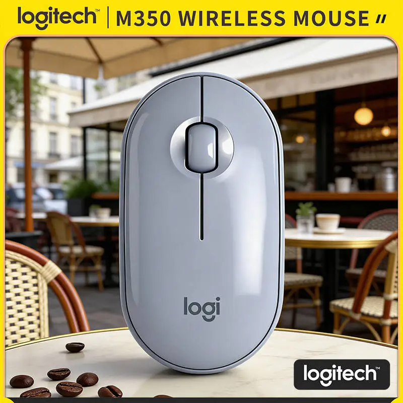 Беспроводная бесшумная мышь Logitech M350 — на 90% меньше шума, тонкий дизайн, 18 месяцев автономной работы, USB-накопитель, совместимость с несколькими устройствами
Беспроводная бесшумная мышь Logitech M350 — на 90% меньше шума, тонкий дизайн, 18 месяцев автономной работы, USB-накопитель, совместимость с несколькими устройствами
