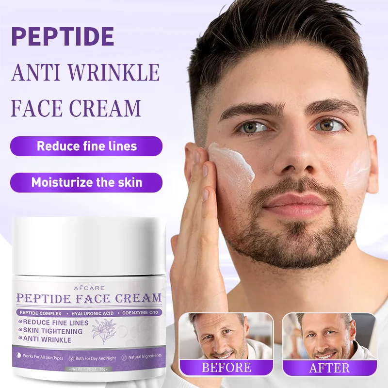 Пептидный крем для удаления морщин, против старения, выцветания, тонких линий, лифтинговый укрепляющий крем, уход за кожей лица, корейский, 2025 г., новый продукт
Пептидный крем для удаления морщин, против старения, выцветания, тонких линий, лифтинговый укрепляющий крем, уход за кожей лица, корейский, 2025 г., новый продукт