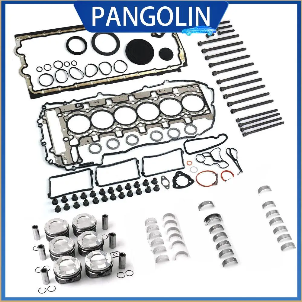 Полный комплект для ремонта двигателя PANGOLIN для BMW N55 3.0L L6 Turbo 535i X5 X6 F10 F15 F30 F32 E71 с поршнами, прокладками, уплотнениями, подшипниками
Полный комплект для ремонта двигателя PANGOLIN для BMW N55 3.0L L6 Turbo 535i X5 X6 F10 F15 F30 F32 E71 с поршнами, прокладками, уплотнениями, подшипниками