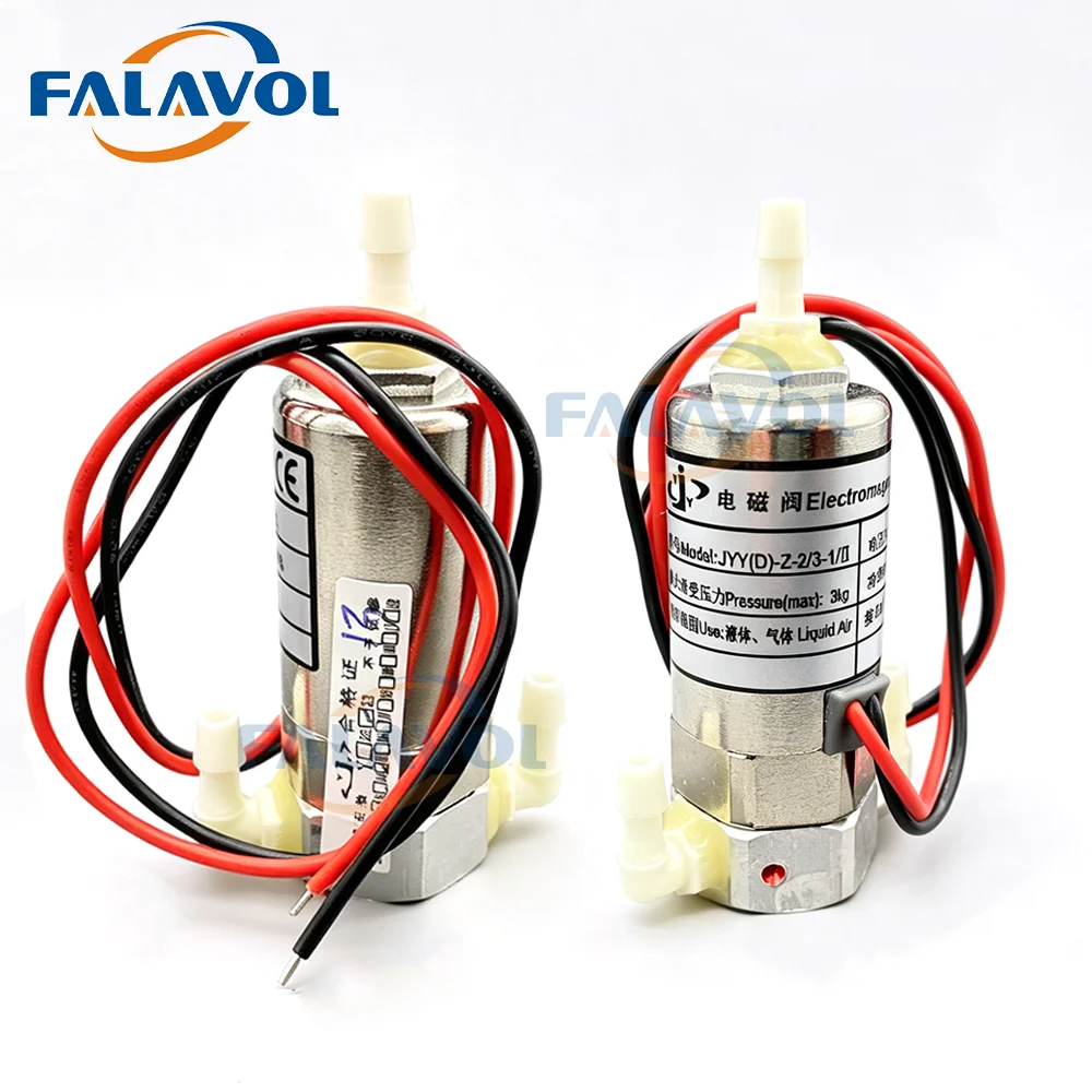 Высококачественный электронный соленоидный клапан FALAVOL JYY DC 24V с прямой головкой для принтеров Crystaljet, Infiniti, Phaeton
Высококачественный электронный соленоидный клапан FALAVOL JYY DC 24V с прямой головкой для принтеров Crystaljet, Infiniti, Phaeton