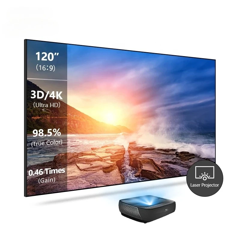 IN&VI CBSP 120" Projector Hard Screen 16:9 UST CLR Laser Projector Screen 3D Wall-mounted Fixed Frame Screen
IN&VI CBSP 120" Projector Hard Screen 16:9 UST CLR Laser Projector Screen 3D Wall-mounted Fixed Frame Screen