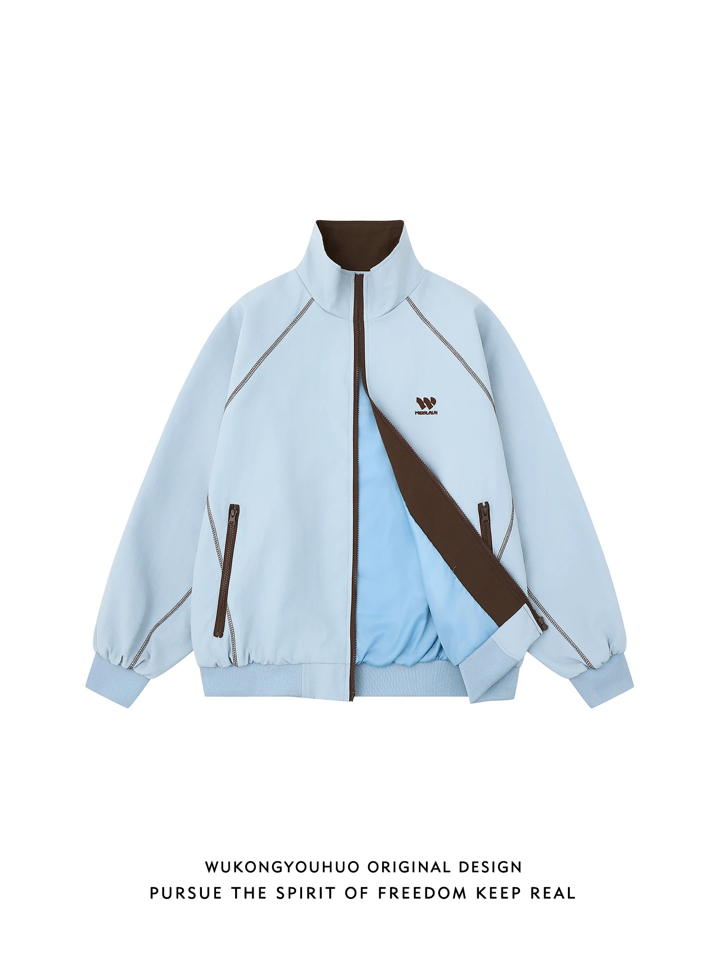 Модная спортивная куртка свободного кроя в стиле колор-блок, весенняя повседневная верхняя одежда с воротником-стойкой, на молнии, с длинными рукавами
Модная спортивная куртка свободного кроя в стиле колор-блок, весенняя повседневная верхняя одежда с воротником-стойкой, на молнии, с длинными рукавами