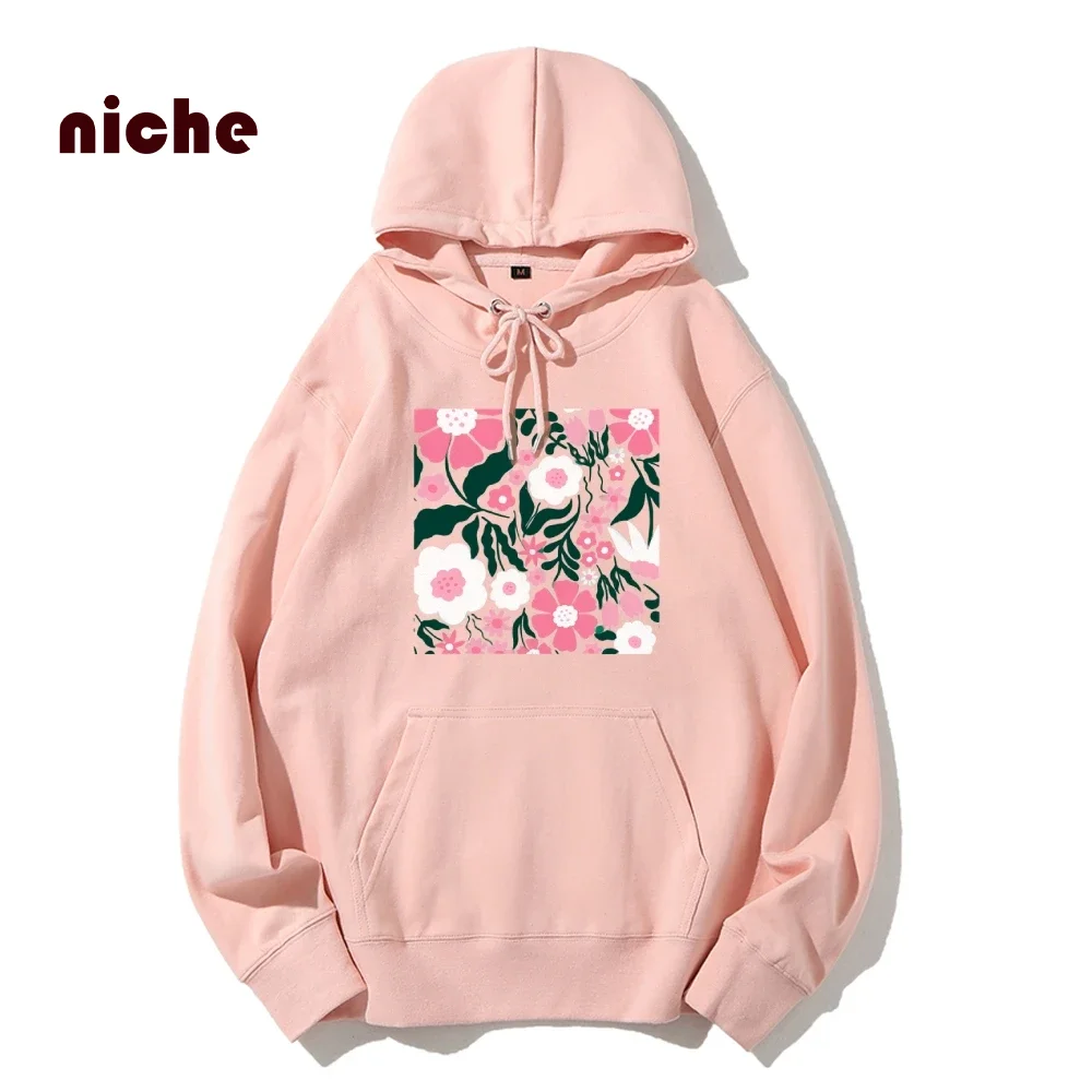 Contrast Color Flower Graphic Print Hooded Sweater Outfit Cotton Loose Shoulder Designer Fashion Trend Hoodie Sweatshirt
Contrast Color Flower Graphic Print Hooded Sweater Outfit Cotton Loose Shoulder Designer Fashion Trend Hoodie Sweatshirt