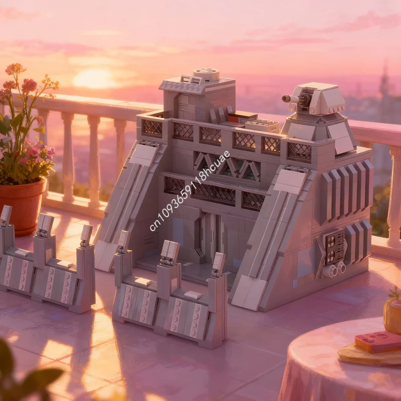 Конструктор MOC «Имперская база» (1779 деталей), модель звездной битвы, развивающая игрушка для самостоятельной сборки, идея для рождественского подарка
Конструктор MOC «Имперская база» (1779 деталей), модель звездной битвы, развивающая игрушка для самостоятельной сборки, идея для рождественского подарка