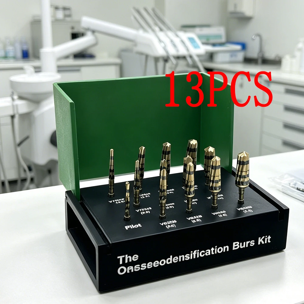 Dental Implant Surgery Kit with Burs Drills Drivers and Sinus Lift Tools for Maxillary Oral Procedures
Dental Implant Surgery Kit with Burs Drills Drivers and Sinus Lift Tools for Maxillary Oral Procedures