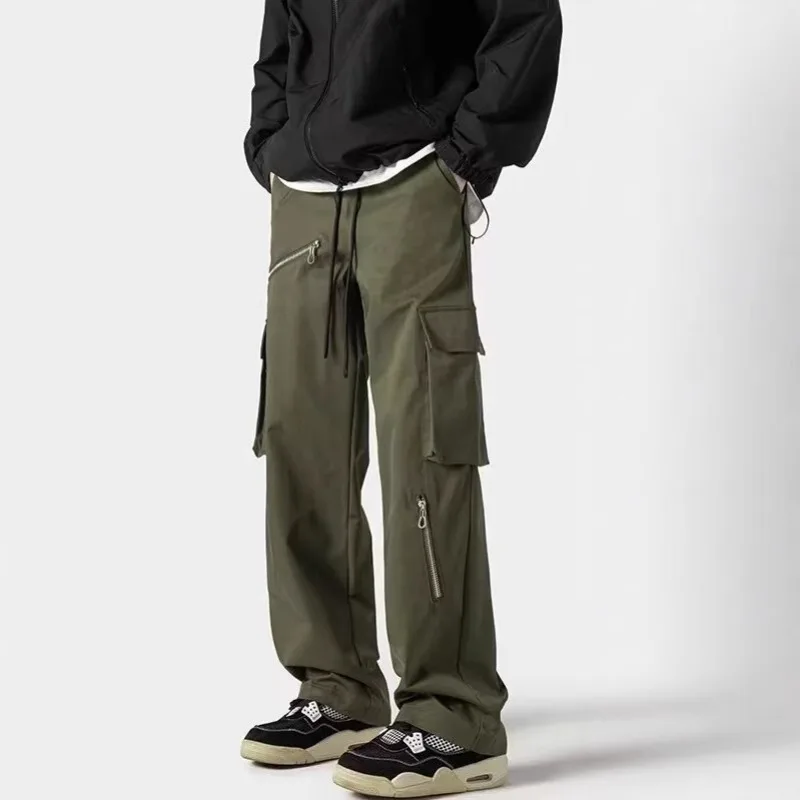 2026 Autumn New Casual Wide Leg Cargo Pants for Men Japanese Fashion Harajuku Men's Straight Leg Loose Pants Korean Streetwear
2026 Autumn New Casual Wide Leg Cargo Pants for Men Japanese Fashion Harajuku Men's Straight Leg Loose Pants Korean Streetwear