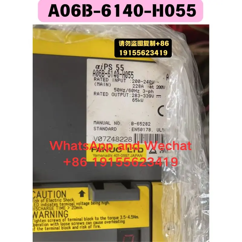 Б/у оригинальные разобранные детали A06B-6140-H055. Функциональный тест драйвера пройден. Быстрая доставка.
Б/у оригинальные разобранные детали A06B-6140-H055. Функциональный тест драйвера пройден. Быстрая доставка.