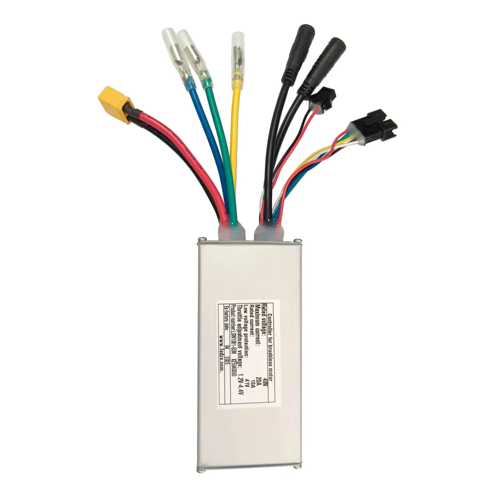 LSW1081-65M 48V 20A Electric Bicycle Brushless Motor Controller for Electric Scooters MTB Fat Bike Accessories Speed Controller
LSW1081-65M 48V 20A Electric Bicycle Brushless Motor Controller for Electric Scooters MTB Fat Bike Accessories Speed Controller