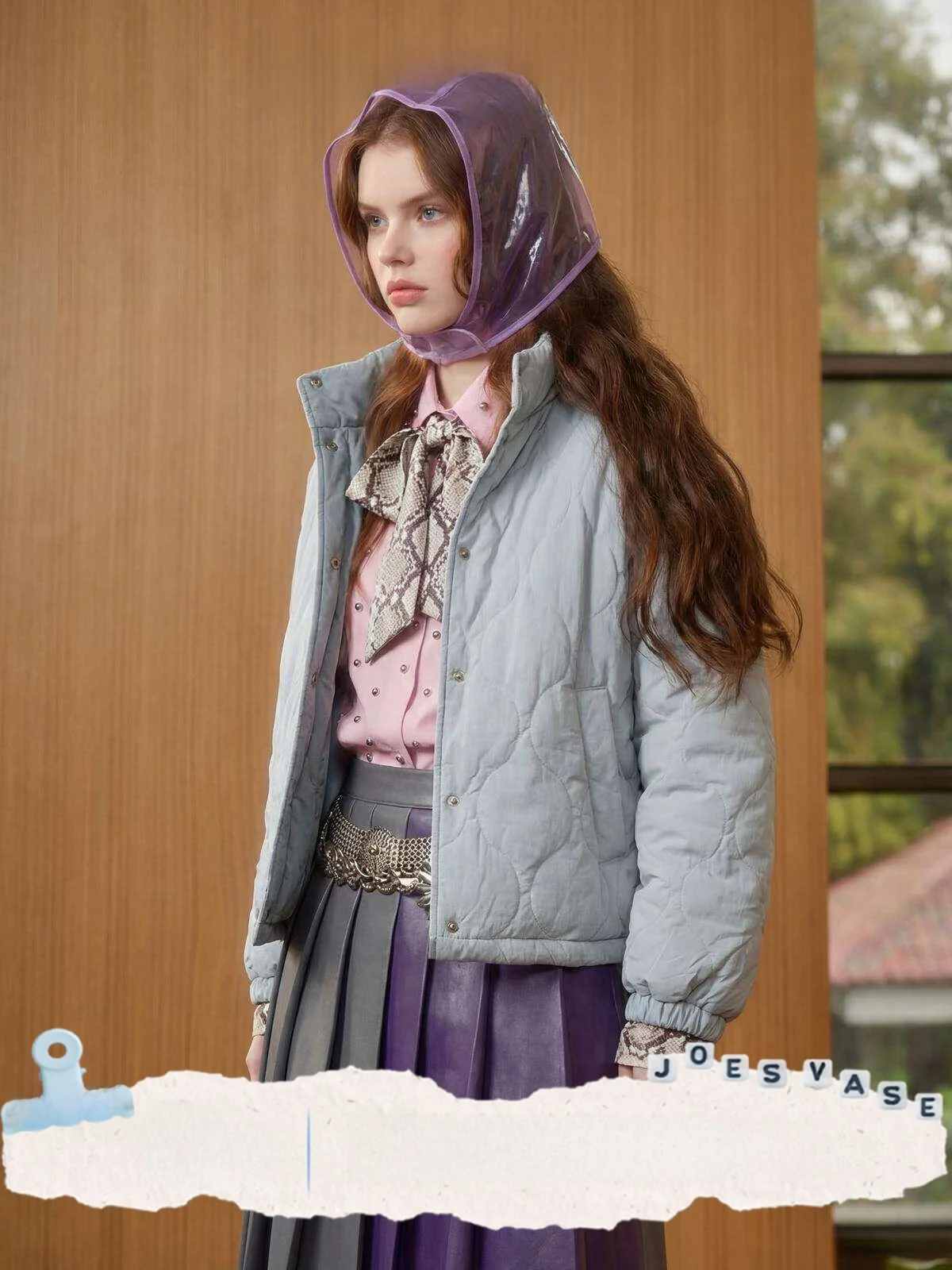 Blue Outerwear Women's Double-Sided Wearable Stand Collar Loose Versatile Top Coat by with Flower Vase ×LAB 2025 Autumn ...
Blue Outerwear Women's Double-Sided Wearable Stand Collar Loose Versatile Top Coat by with Flower Vase ×LAB 2025 Autumn ...