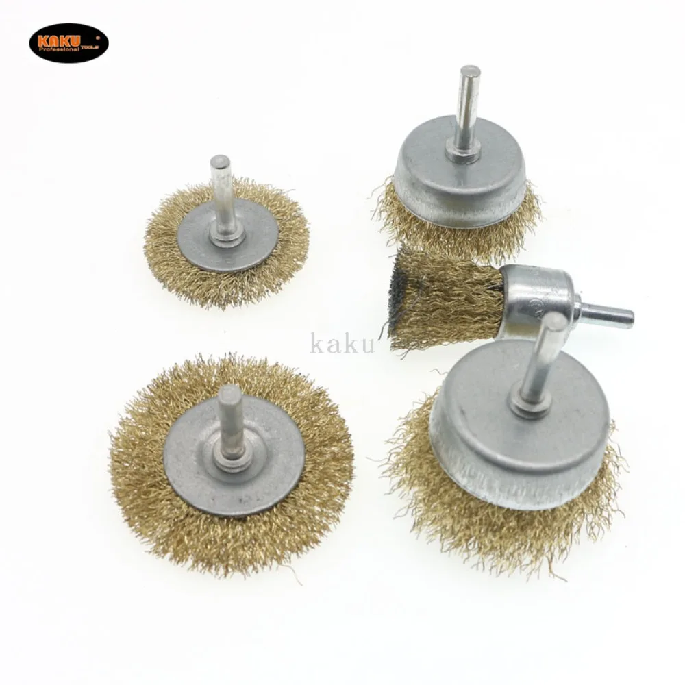 5-Piece Drill Wire Brush Set with Cup, Wheel and End Brushes for Rust, Paint and Surface Cleaning
5-Piece Drill Wire Brush Set with Cup, Wheel and End Brushes for Rust, Paint and Surface Cleaning