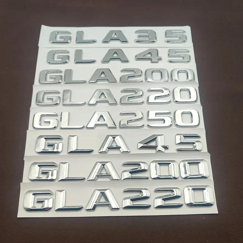 Car 3D Sticker Emblem Badge for Car Trunk Letters For Mercedes Benz AMG GLA200 GLA220 GLA260 W156 X156 H547 Auto Accessories
Car 3D Sticker Emblem Badge for Car Trunk Letters For Mercedes Benz AMG GLA200 GLA220 GLA260 W156 X156 H547 Auto Accessories
