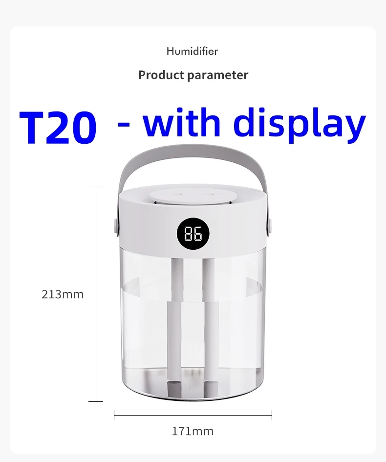 Маленький увлажнитель для спальни/настольный увлажнитель с дисплеем/без дисплея/персональный/офисный светодиодный светильник для спальни, бесшумный увлажнитель
Маленький увлажнитель для спальни/настольный увлажнитель с дисплеем/без дисплея/персональный/офисный светодиодный светильник для спальни, бесшумный увлажнитель