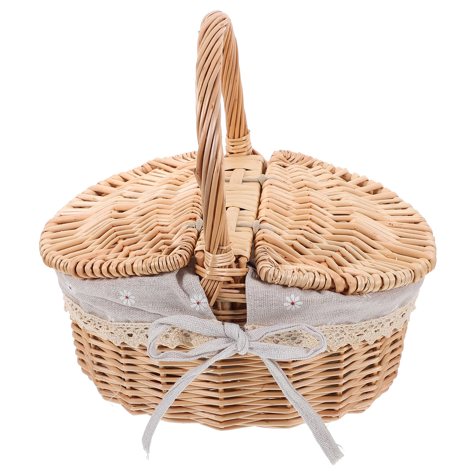 Picnic Basket With Handle Garden Outdoor Baskets Outdoor Picnic Fruit Basket Handmade Wicker Picnic Woven Style Flower Basket
Picnic Basket With Handle Garden Outdoor Baskets Outdoor Picnic Fruit Basket Handmade Wicker Picnic Woven Style Flower Basket