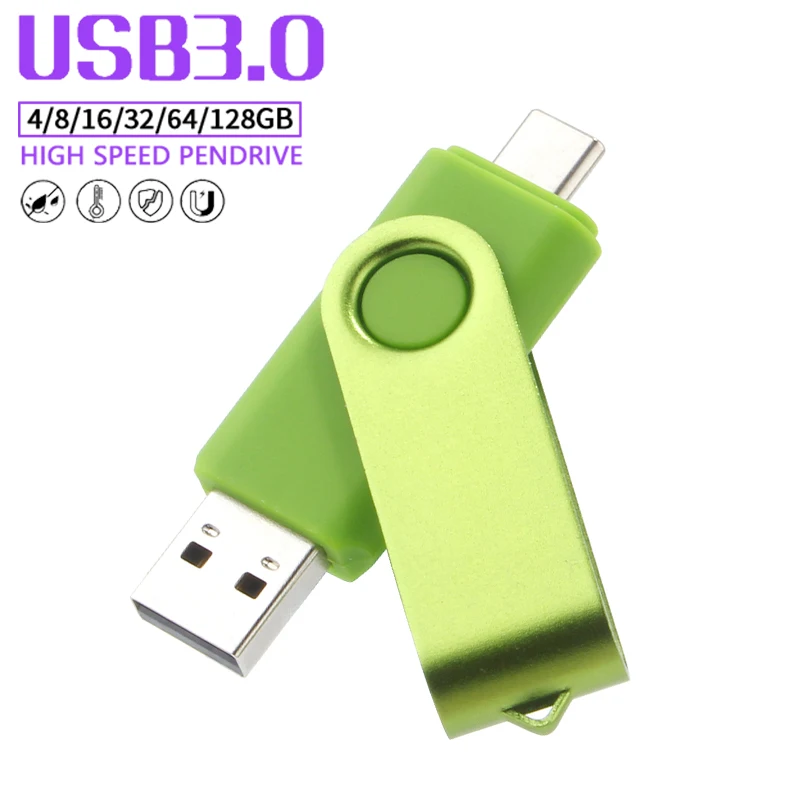 Высокоскоростной флэш-накопитель Type-C USB 3.0 2 В 1 360 ° Свободно вращается Pen Drive 128 ГБ/64 ГБ/32 ГБ/16 ГБ Многоформатный совместимый U-диск
Высокоскоростной флэш-накопитель Type-C USB 3.0 2 В 1 360 ° Свободно вращается Pen Drive 128 ГБ/64 ГБ/32 ГБ/16 ГБ Многоформатный совместимый U-диск