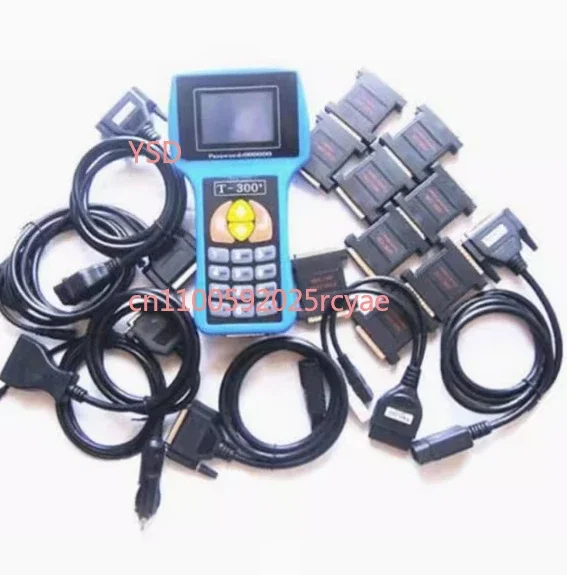 T300 Key Programmer V17.8 Black/Blue English/Spanish Car Detector Tool
T300 Key Programmer V17.8 Black/Blue English/Spanish Car Detector Tool