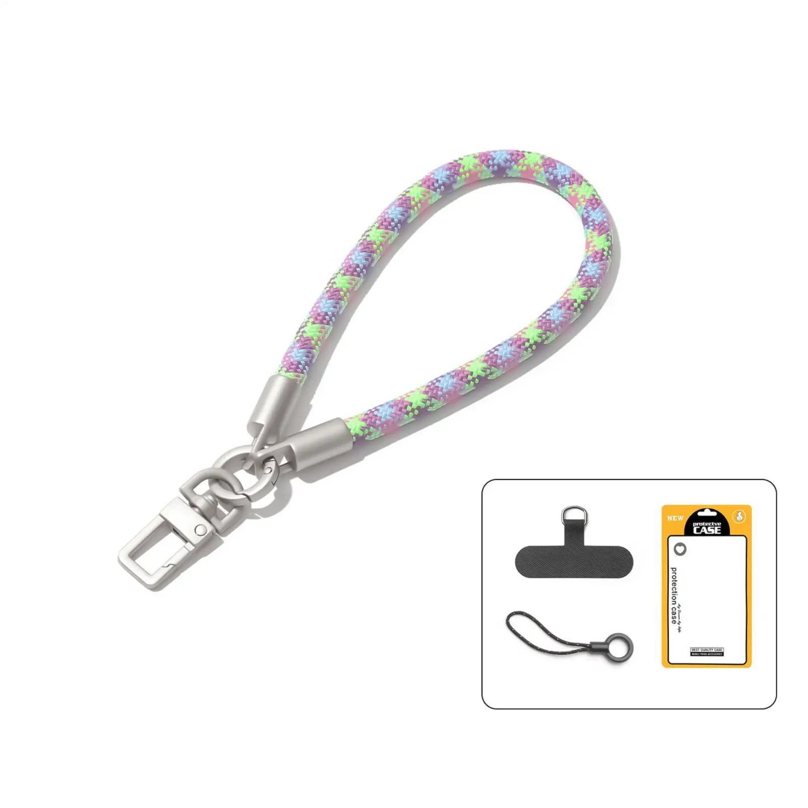 Phone Lanyard Textured Universal High Tensile Mobile Phone Case Strap For Men Women Camera Mobile Hard Disk Office Travel
Phone Lanyard Textured Universal High Tensile Mobile Phone Case Strap For Men Women Camera Mobile Hard Disk Office Travel