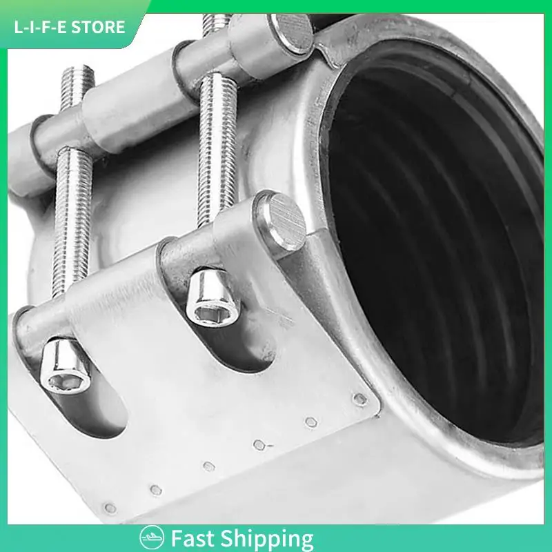 Pipe Leak Seal Repairer, Metal Pipe Emergency Pipe Repair Kit, Stainless Steel Pipe Repairer (60Mm-65Mm/2.5 Inches)-AA98
Pipe Leak Seal Repairer, Metal Pipe Emergency Pipe Repair Kit, Stainless Steel Pipe Repairer (60Mm-65Mm/2.5 Inches)-AA98