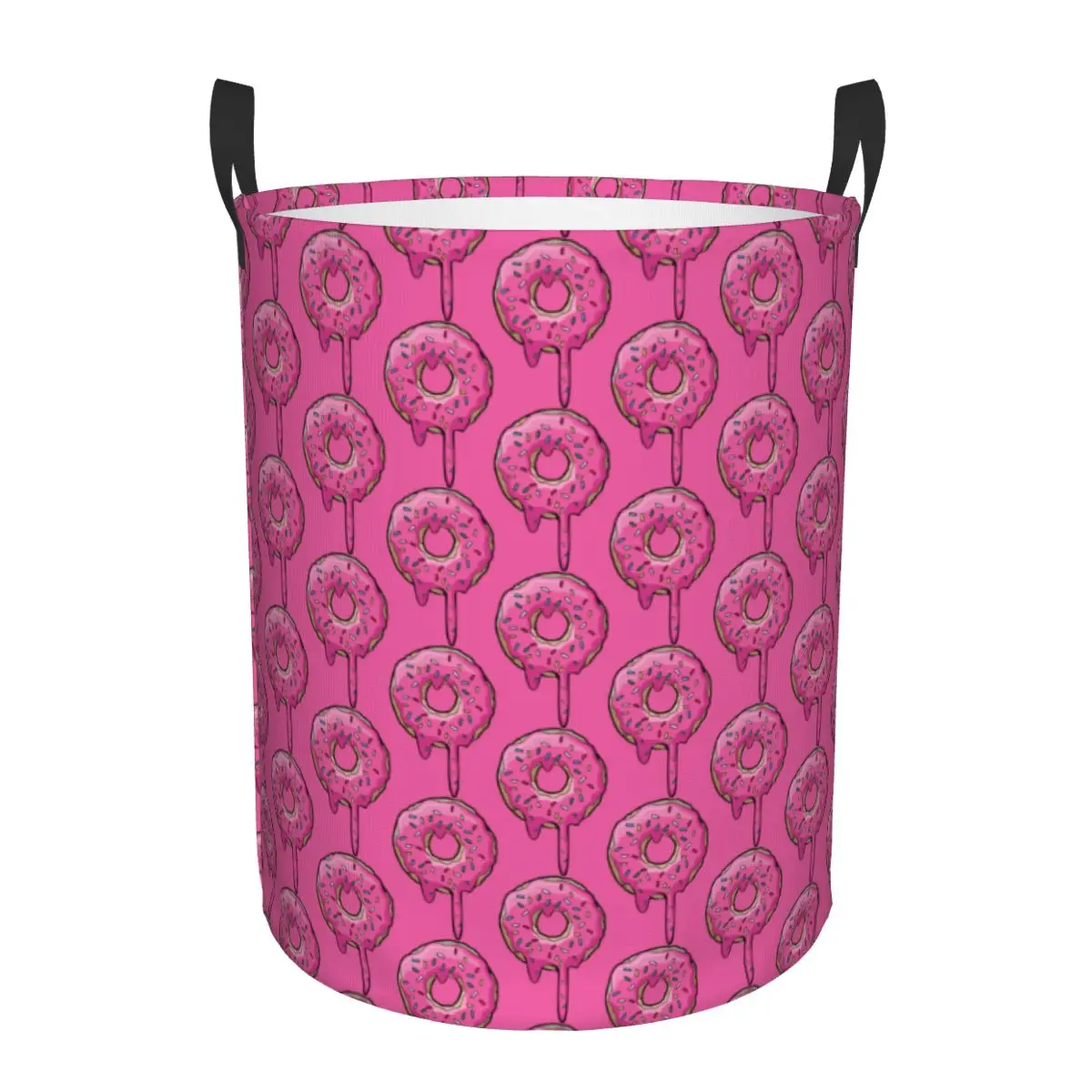 Custom Pink Donut Laundry Basket Foldable Food Bread Doughnut Clothes Hamper for Baby Kids Toys Storage Bin
Custom Pink Donut Laundry Basket Foldable Food Bread Doughnut Clothes Hamper for Baby Kids Toys Storage Bin
