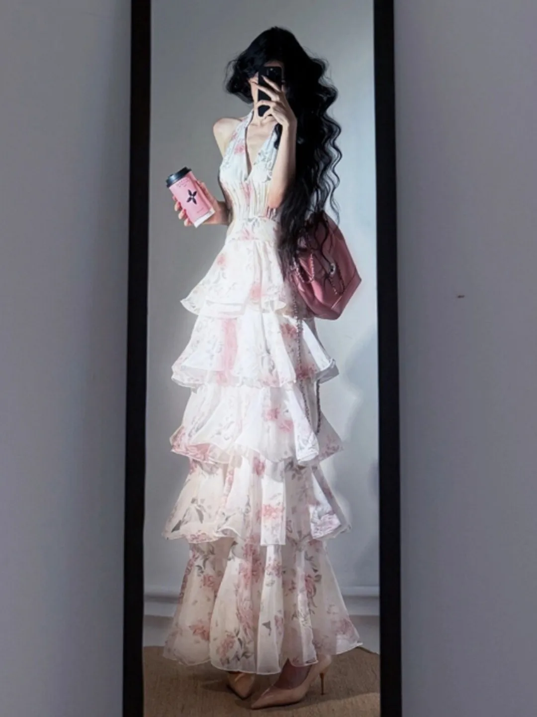 Sweet Soft Style Cake Fairy Long Dress Vacation Travel Casual Summer Outfit High Waist Strapless Dress Women's Fashion Dress
Sweet Soft Style Cake Fairy Long Dress Vacation Travel Casual Summer Outfit High Waist Strapless Dress Women's Fashion Dress
