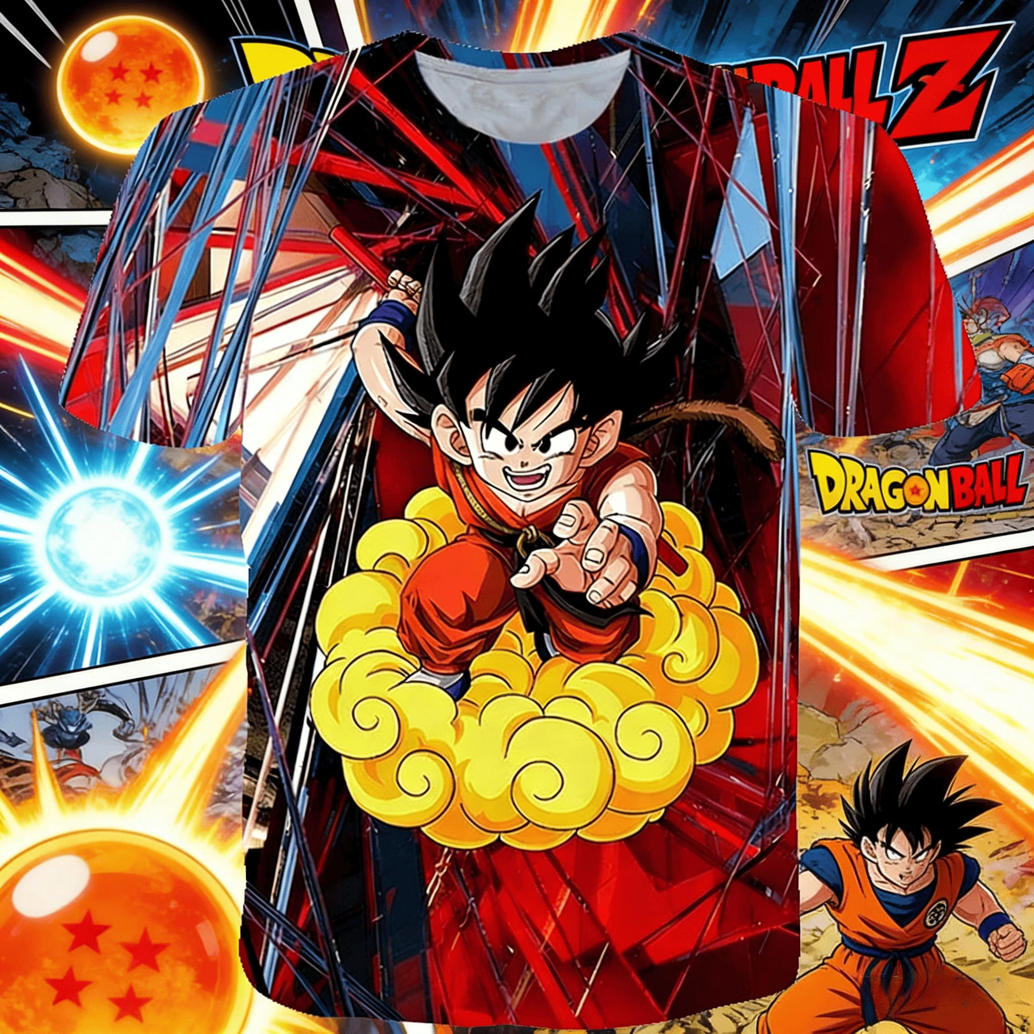 Летняя футболка 2026 Dragon Ball с 3D-принтом, детская, с Гоку и облаком Нимбус, оверсайз, свободная, дышащая, для спортзала и улицы, унисекс, для взрослых и детей
Летняя футболка 2026 Dragon Ball с 3D-принтом, детская, с Гоку и облаком Нимбус, оверсайз, свободная, дышащая, для спортзала и улицы, унисекс, для взрослых и детей
