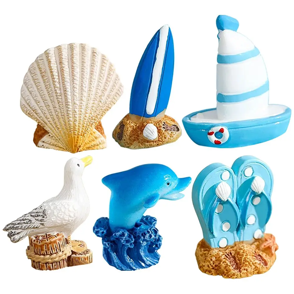 6 Pcs Surfboard Resin Ornaments Seaside Style Nautical Decor for Balcony Desk Shelf Microlandscape Small Decor
6 Pcs Surfboard Resin Ornaments Seaside Style Nautical Decor for Balcony Desk Shelf Microlandscape Small Decor