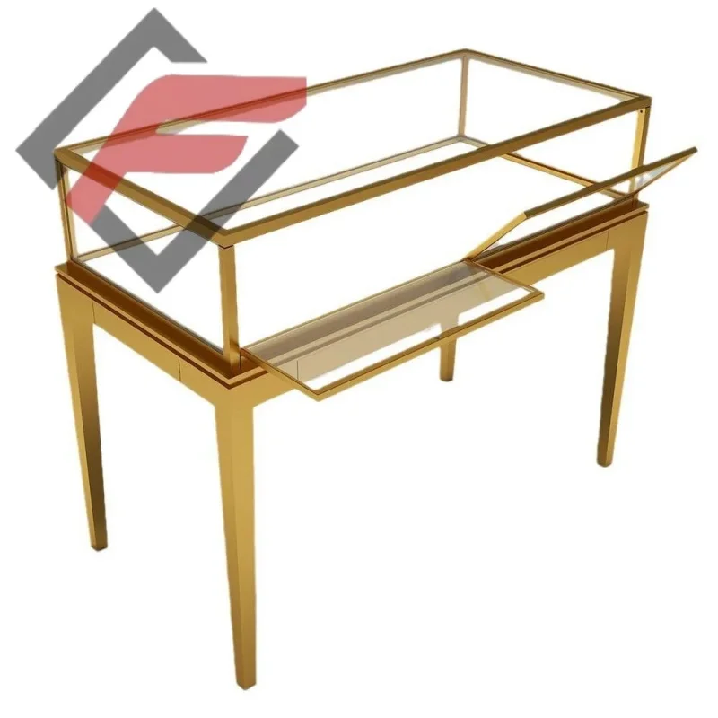 custom.Customized Luxury High-End LED Light Metal Material Jewelry Display Curve Glass Showcase Exclusive Jewelry Store
custom.Customized Luxury High-End LED Light Metal Material Jewelry Display Curve Glass Showcase Exclusive Jewelry Store