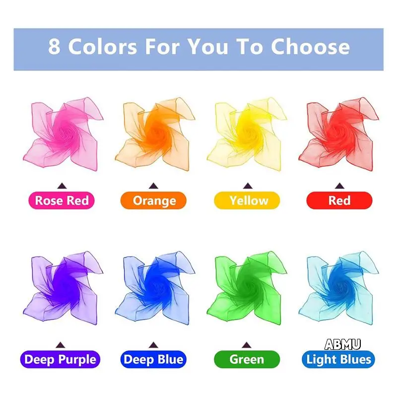 144 Pcs Juggling Scarves For Kids Dance Scarves For Music Class Rhythm Scarves Play Silks For Children Movement
144 Pcs Juggling Scarves For Kids Dance Scarves For Music Class Rhythm Scarves Play Silks For Children Movement
