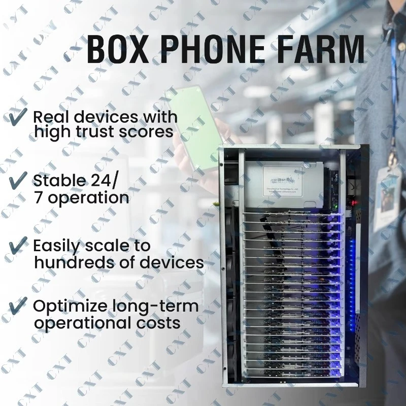 Farm Bot Caja De Granja De Telfonos Celulares Social Media Bots Android Farm Box
Farm Bot Caja De Granja De Telfonos Celulares Social Media Bots Android Farm Box