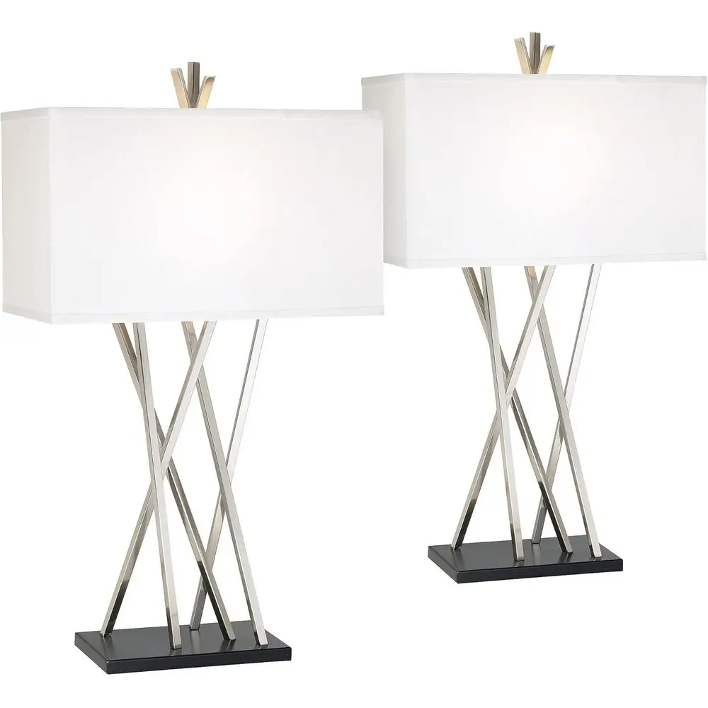 Набор из 2-х высоких асимметричных торшеров Asymmetry 30, серебристая матовая сталь, льняной белый абажур, подходят для гостиной, спальни, бара.
Набор из 2-х высоких асимметричных торшеров Asymmetry 30, серебристая матовая сталь, льняной белый абажур, подходят для гостиной, спальни, бара.