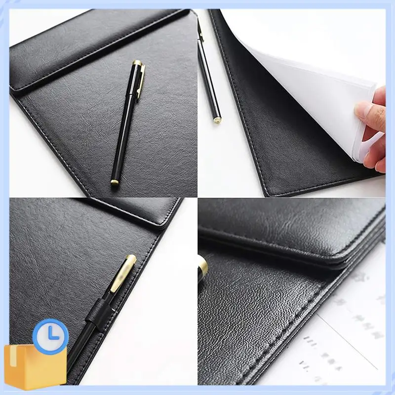 Popular Desktop File PU Leather Folder A4 Meeting Clipboard Office Meeting Board Clip Black Data Binder With Pen Cover 2PCS Dura
Popular Desktop File PU Leather Folder A4 Meeting Clipboard Office Meeting Board Clip Black Data Binder With Pen Cover 2PCS Dura