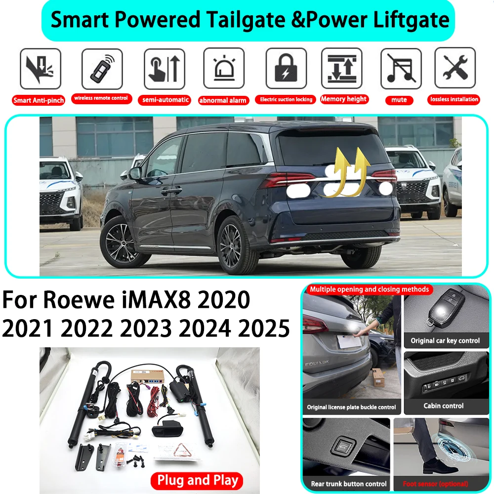 for Roewe iMAX8 2020 2021 2022 2023 2024 2025 OEM Smart Automatic Powered Tailgate Electric Power Tailgate Lift Kit Key Close
for Roewe iMAX8 2020 2021 2022 2023 2024 2025 OEM Smart Automatic Powered Tailgate Electric Power Tailgate Lift Kit Key Close